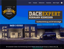 Tablet Screenshot of dach-expert.de